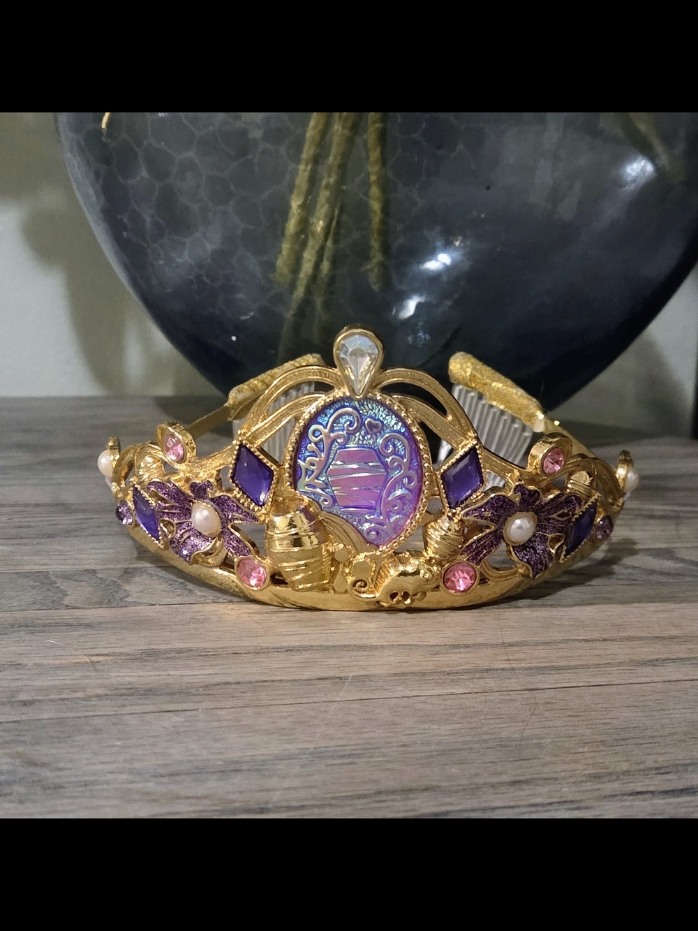 Disney Rapunzel Metal Jeweled Crown